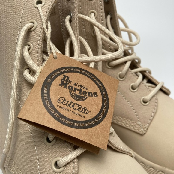 Dr. Martens Beige Leather Boots - Picture 8 of 10